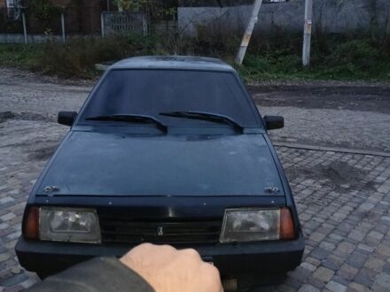 Зеленый ВАЗ 21099, объемом двигателя 1 л и пробегом 2 тыс. км за 1200 $, фото 1 на Automoto.ua