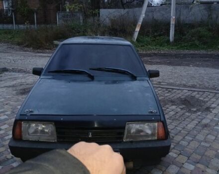 Зеленый ВАЗ 21099, объемом двигателя 1 л и пробегом 2 тыс. км за 1200 $, фото 1 на Automoto.ua