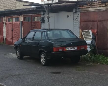 Зеленый ВАЗ 21099, объемом двигателя 0 л и пробегом 200 тыс. км за 900 $, фото 1 на Automoto.ua