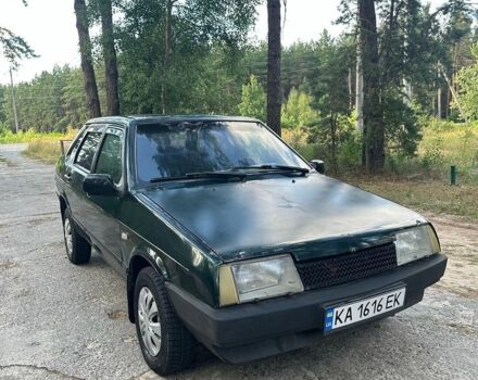 Зелений ВАЗ 21099, об'ємом двигуна 1.5 л та пробігом 200 тис. км за 2100 $, фото 1 на Automoto.ua