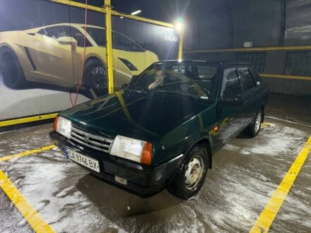 Зеленый ВАЗ 21099, объемом двигателя 1.5 л и пробегом 170 тыс. км за 1306 $, фото 1 на Automoto.ua
