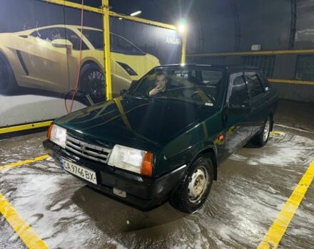 Зеленый ВАЗ 21099, объемом двигателя 1.5 л и пробегом 170 тыс. км за 1306 $, фото 1 на Automoto.ua