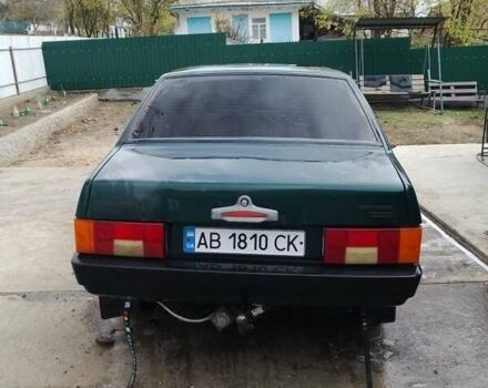Зелений ВАЗ 21099, об'ємом двигуна 1.5 л та пробігом 230 тис. км за 1300 $, фото 1 на Automoto.ua
