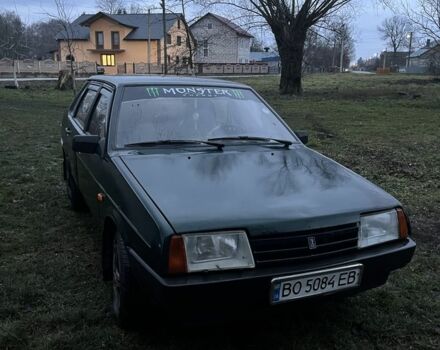 Зелений ВАЗ 21099, об'ємом двигуна 1.5 л та пробігом 2 тис. км за 850 $, фото 1 на Automoto.ua