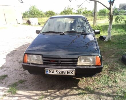 Зеленый ВАЗ 21099, объемом двигателя 1.5 л и пробегом 200 тыс. км за 1500 $, фото 1 на Automoto.ua