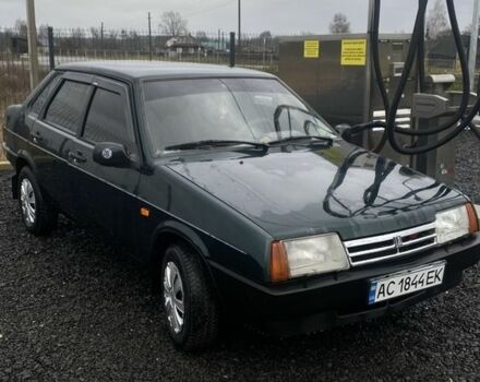 Зелений ВАЗ 21099, об'ємом двигуна 1.5 л та пробігом 180 тис. км за 1450 $, фото 1 на Automoto.ua