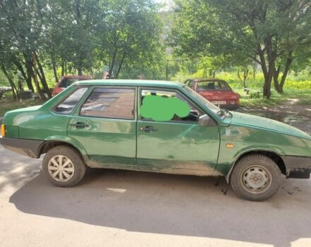 Зеленый ВАЗ 21099, объемом двигателя 0 л и пробегом 90 тыс. км за 1100 $, фото 1 на Automoto.ua
