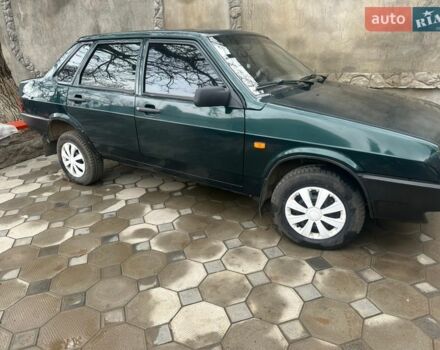 Зеленый ВАЗ 21099, объемом двигателя 1.5 л и пробегом 280 тыс. км за 2000 $, фото 1 на Automoto.ua