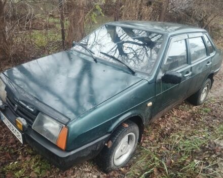 Зелений ВАЗ 21099, об'ємом двигуна 1.5 л та пробігом 300 тис. км за 750 $, фото 1 на Automoto.ua