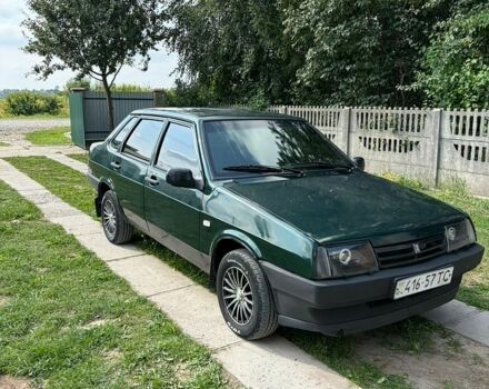 Зелений ВАЗ 21099, об'ємом двигуна 1.5 л та пробігом 306 тис. км за 1700 $, фото 1 на Automoto.ua