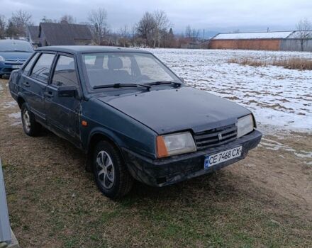 Зелений ВАЗ 21099, об'ємом двигуна 1.5 л та пробігом 178 тис. км за 590 $, фото 1 на Automoto.ua