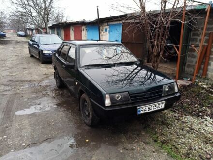 Зеленый ВАЗ 21099, объемом двигателя 1.5 л и пробегом 1 тыс. км за 1774 $, фото 1 на Automoto.ua