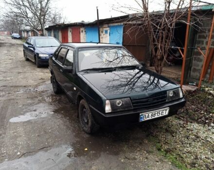 Зеленый ВАЗ 21099, объемом двигателя 1.5 л и пробегом 1 тыс. км за 1774 $, фото 1 на Automoto.ua