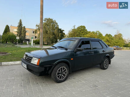 ВАЗ 21099 2002 в Тернополе на Automoto.ua Зеленый ВАЗ 21099, объемом двигателя 1.5 л и пробегом 147 тыс. км за 1150 $, фото 1 на Automoto.ua