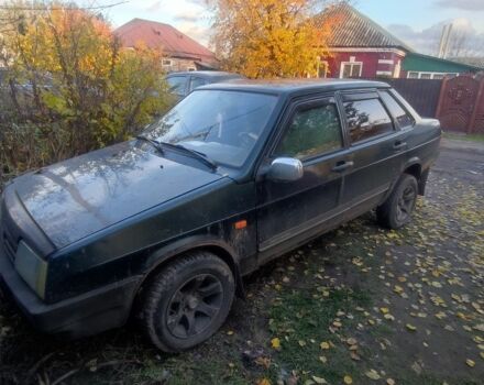 Зелений ВАЗ 21099, об'ємом двигуна 1.5 л та пробігом 100 тис. км за 600 $, фото 1 на Automoto.ua