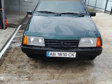 Зеленый ВАЗ 21099, объемом двигателя 1.5 л и пробегом 230 тыс. км за 1300 $, фото 1 на Automoto.ua