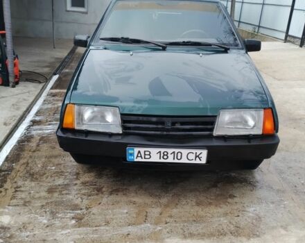 Зелений ВАЗ 21099, об'ємом двигуна 1.5 л та пробігом 230 тис. км за 1300 $, фото 1 на Automoto.ua