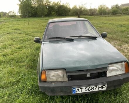 Зеленый ВАЗ 21099, объемом двигателя 1.5 л и пробегом 2 тыс. км за 473 $, фото 1 на Automoto.ua