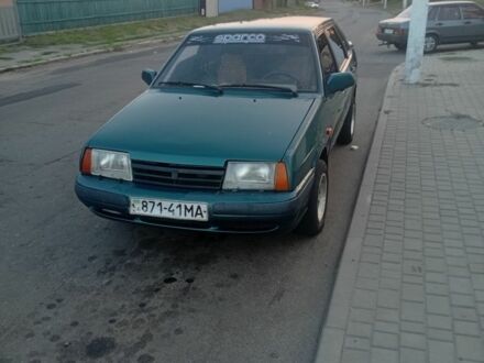 Зеленый ВАЗ 21099, объемом двигателя 1.5 л и пробегом 300 тыс. км за 895 $, фото 1 на Automoto.ua