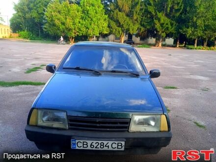 Зеленый ВАЗ 21099, объемом двигателя 1.5 л и пробегом 0 тыс. км за 850 $, фото 1 на Automoto.ua