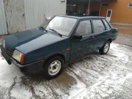 Зеленый ВАЗ 21099, объемом двигателя 0 л и пробегом 550 тыс. км за 1200 $, фото 1 на Automoto.ua