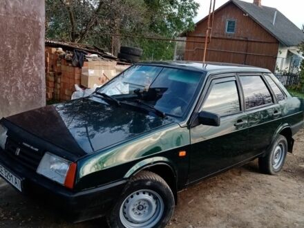 ВАЗ 21099 2003 в Черновцах на Automoto.ua Зеленый ВАЗ 21099, объемом двигателя 1.5 л и пробегом 50 тыс. км за 1250 $, фото 1 на Automoto.ua