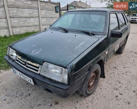 Зеленый ВАЗ 21099, объемом двигателя 1.5 л и пробегом 200 тыс. км за 500 $, фото 1 на Automoto.ua