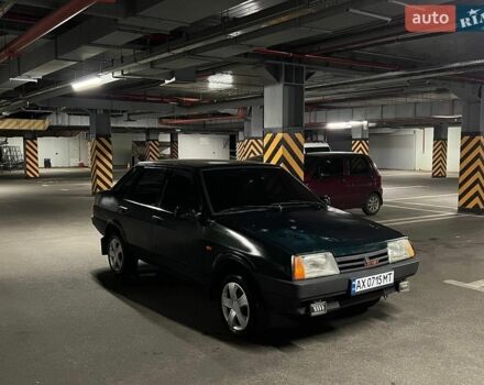 Зелений ВАЗ 21099, об'ємом двигуна 1.5 л та пробігом 143 тис. км за 1100 $, фото 1 на Automoto.ua