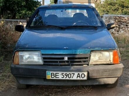 ВАЗ 21099 2003 у Снигиревке на Automoto.ua Зелений ВАЗ 21099, об'ємом двигуна 1.5 л та пробігом 250 тис. км за 650 $, фото 1 на Automoto.ua