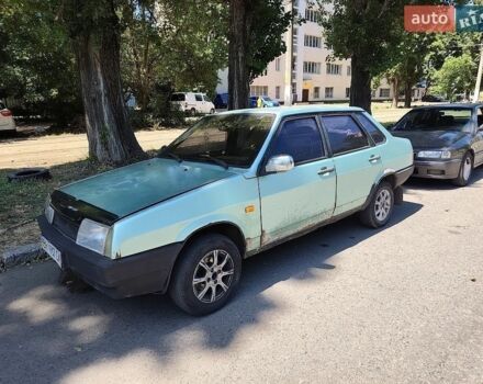 Зелений ВАЗ 21099, об'ємом двигуна 1.5 л та пробігом 350 тис. км за 500 $, фото 1 на Automoto.ua