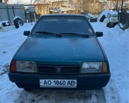 Зелений ВАЗ 21099, об'ємом двигуна 1.5 л та пробігом 70 тис. км за 750 $, фото 1 на Automoto.ua