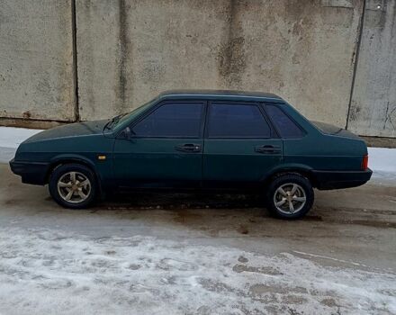 Зелений ВАЗ 21099, об'ємом двигуна 1.5 л та пробігом 163 тис. км за 1800 $, фото 1 на Automoto.ua