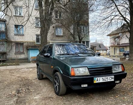 Зеленый ВАЗ 21099, объемом двигателя 1.6 л и пробегом 10 тыс. км за 1200 $, фото 1 на Automoto.ua