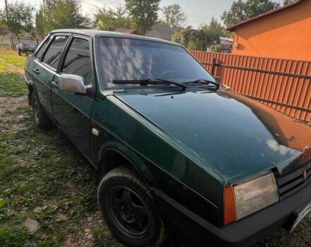 Зелений ВАЗ 21099, об'ємом двигуна 1.5 л та пробігом 375 тис. км за 801 $, фото 1 на Automoto.ua