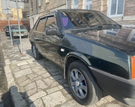Зелений ВАЗ 21099, об'ємом двигуна 1.5 л та пробігом 200 тис. км за 1600 $, фото 1 на Automoto.ua