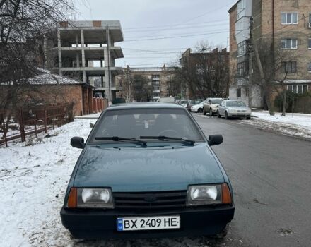 Зеленый ВАЗ 21099, объемом двигателя 1.5 л и пробегом 387 тыс. км за 800 $, фото 1 на Automoto.ua