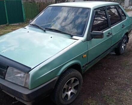 Зелений ВАЗ 21099, об'ємом двигуна 0 л та пробігом 160 тис. км за 1201 $, фото 1 на Automoto.ua