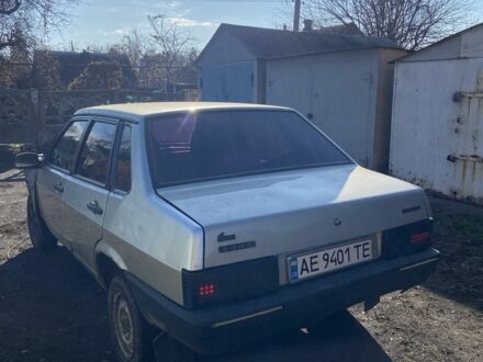 Зеленый ВАЗ 21099, объемом двигателя 1.5 л и пробегом 196 тыс. км за 582 $, фото 1 на Automoto.ua