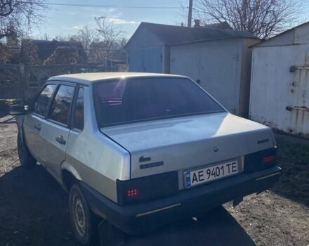 Зеленый ВАЗ 21099, объемом двигателя 1.5 л и пробегом 196 тыс. км за 582 $, фото 1 на Automoto.ua