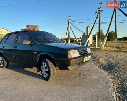 Зелений ВАЗ 21099, об'ємом двигуна 1.5 л та пробігом 198 тис. км за 1100 $, фото 1 на Automoto.ua