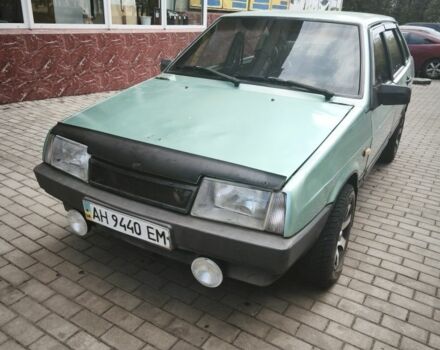 Зеленый ВАЗ 21099, объемом двигателя 1.5 л и пробегом 100 тыс. км за 895 $, фото 1 на Automoto.ua