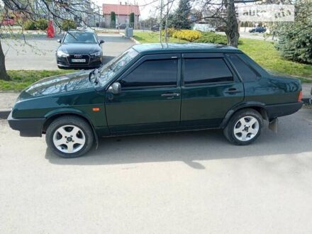 ВАЗ 21099 2003 у Мукачеве на Automoto.ua Зелений ВАЗ 21099, об'ємом двигуна 1.5 л та пробігом 172 тис. км за 2100 $, фото 1 на Automoto.ua