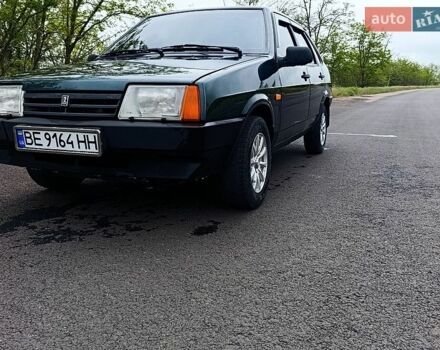 Зеленый ВАЗ 21099, объемом двигателя 1.5 л и пробегом 151 тыс. км за 1800 $, фото 1 на Automoto.ua