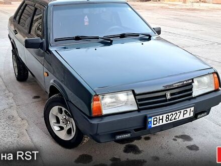 Зеленый ВАЗ 21099, объемом двигателя 1.5 л и пробегом 100 тыс. км за 1600 $, фото 1 на Automoto.ua