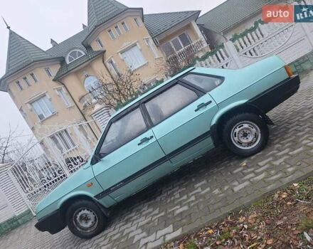 Зеленый ВАЗ 21099, объемом двигателя 1.5 л и пробегом 313 тыс. км за 850 $, фото 1 на Automoto.ua