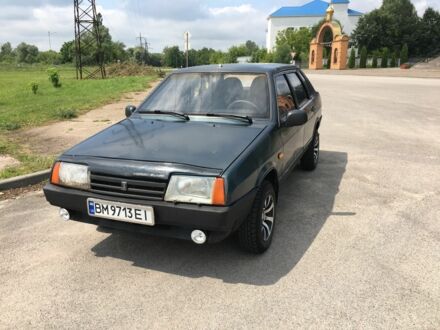 ВАЗ 21099 2004 в Шостке на Automoto.ua Зеленый ВАЗ 21099, объемом двигателя 1.5 л и пробегом 2 тыс. км за 1300 $, фото 1 на Automoto.ua