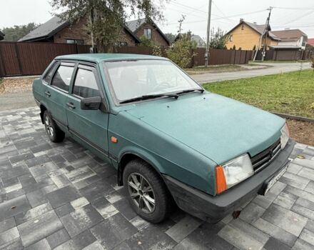 Зелений ВАЗ 21099, об'ємом двигуна 1.5 л та пробігом 245 тис. км за 999 $, фото 1 на Automoto.ua