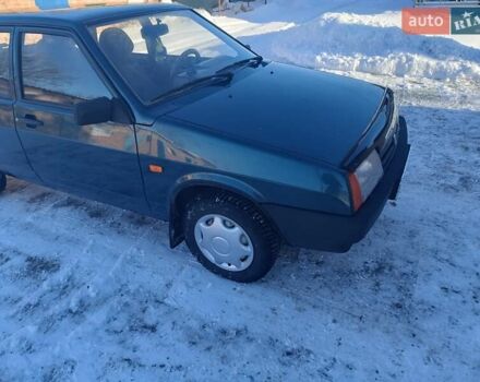 Зелений ВАЗ 21099, об'ємом двигуна 1.5 л та пробігом 120 тис. км за 2300 $, фото 1 на Automoto.ua