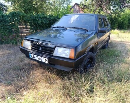 Зелений ВАЗ 21099, об'ємом двигуна 1.5 л та пробігом 200 тис. км за 850 $, фото 1 на Automoto.ua