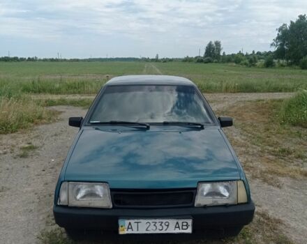Зелений ВАЗ 21099, об'ємом двигуна 1.5 л та пробігом 200 тис. км за 850 $, фото 1 на Automoto.ua